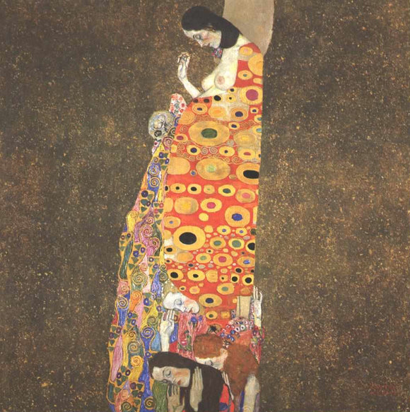  Gustav Klimt Hope II - Art Print