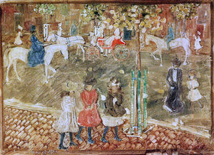  Maurice Prendergast Horseback Riders - Art Print