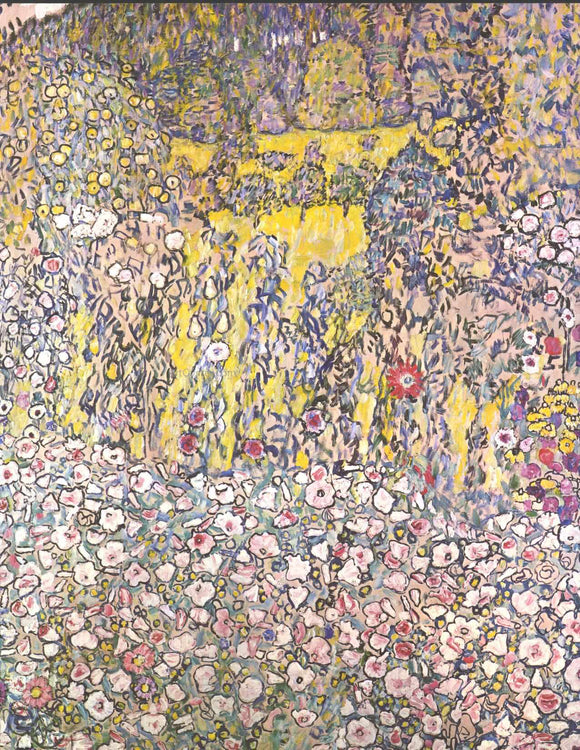  Gustav Klimt Horticultural Landscape With a Hilltop - Art Print