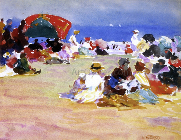  Edward Potthast Hot Summer Day - Art Print