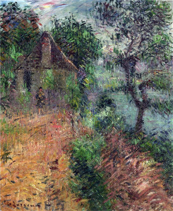  Gustave Loiseau House at Beynac - Art Print