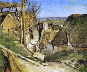  Paul Cezanne House of the Hanged Man, Auvers-sur-Oise - Art Print