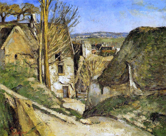  Paul Cezanne House of the Hanged Man, Auvers-sur-Oise - Art Print