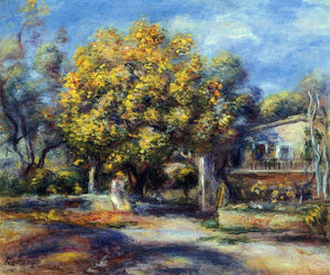  Pierre Auguste Renoir Houses at Cagnes - Art Print