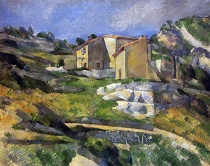  Paul Cezanne Houses in Provence - the Riaux Valley near L'Estaque - Art Print