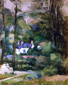  Paul Cezanne Houses in the Greenery - Art Print