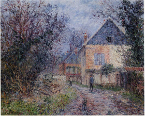  Gustave Loiseau Houses near the Eure - Art Print