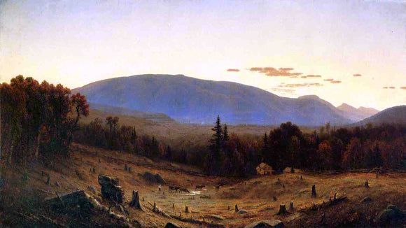  Sanford Robinson Gifford Hunter Mountain, Twilight - Art Print