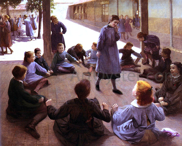  Paul Albert Bartholome Hunting The Slipper - Art Print