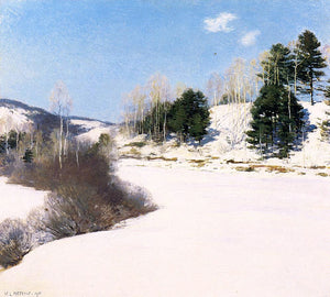  Willard Leroy Metcalf Hush of Winter - Art Print