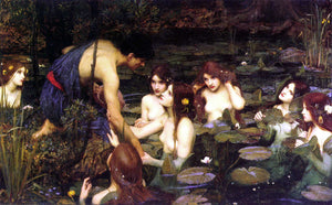  John William Waterhouse Hylas and the Nymphs - Art Print