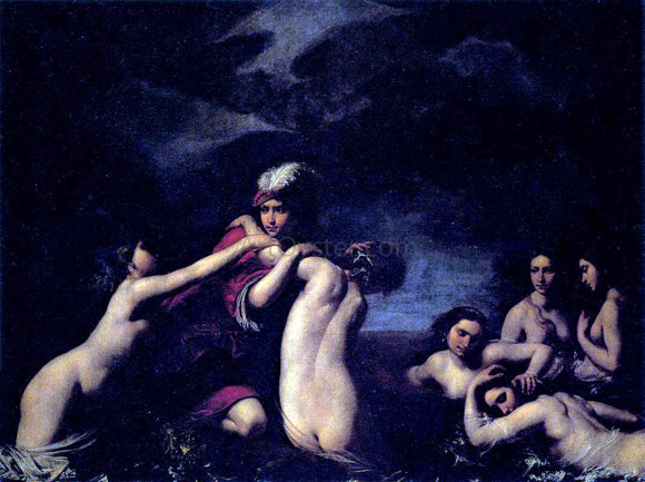  Francesco Furini Hylas and the Nymphs - Art Print