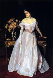  John Singer Sargent Hylda, Daughter of Asher and Mrs. Wertheimer - Art Print