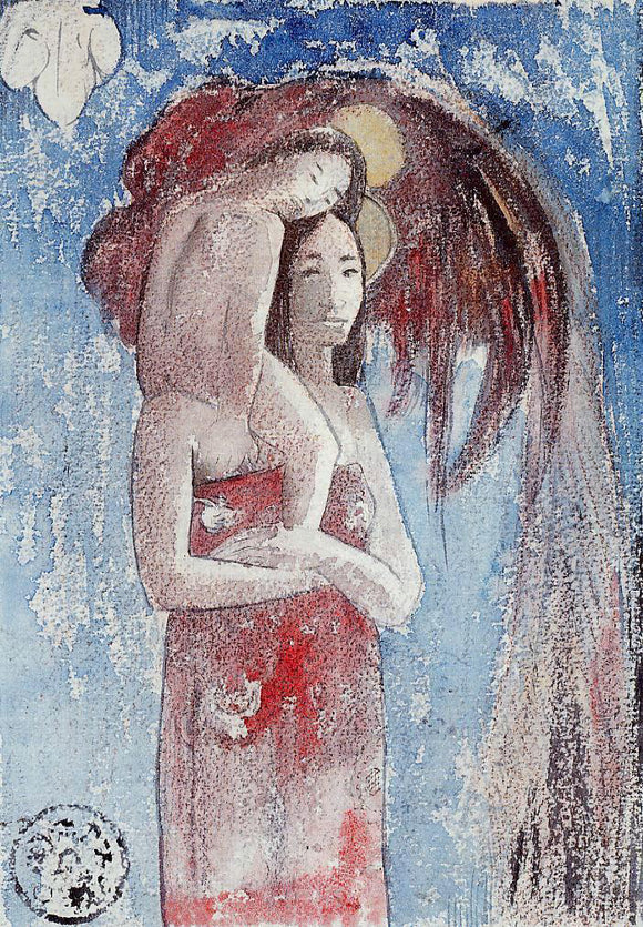  Paul Gauguin Ia Orana Maria (also known as Hail Maria) - Art Print