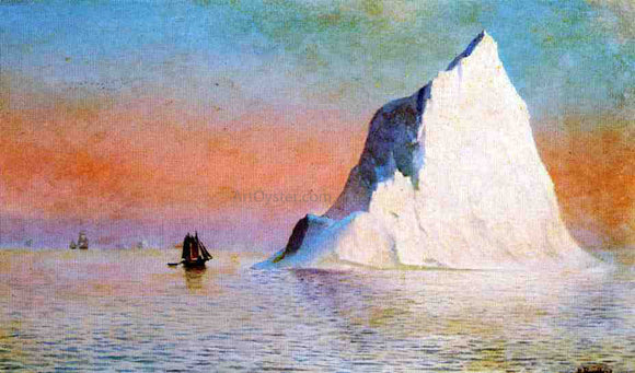  William Bradford Icebergs - Art Print