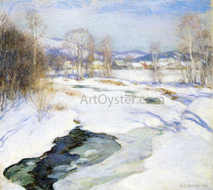  Willard Leroy Metcalf Icebound Brook (also known as Winter's Mantle) - Art Print