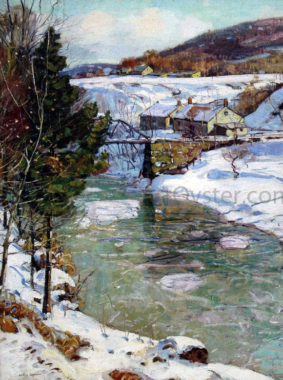  George Gardner Symons An Icy Winter - Art Print