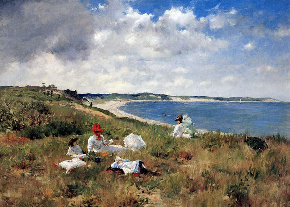  William Merritt Chase Idle Hours - Art Print