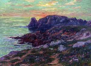  Henri Moret Ile d'Ouessant, Finistere - Art Print