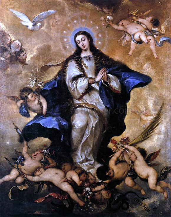  Jose Antolinez Immaculate Conception - Art Print