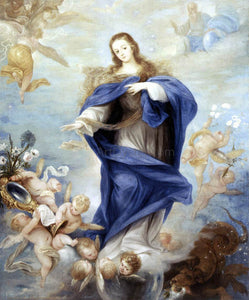  Juan Antonio Frias Y Escalante Immaculate Conception - Art Print