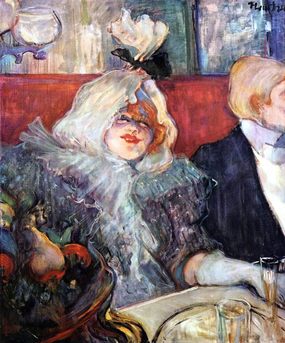  Henri De Toulouse-Lautrec A Private Room at the Rat Mort - Art Print