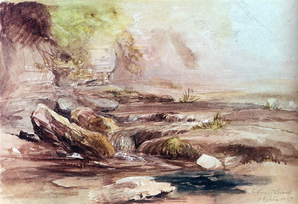  Samuel Palmer In Cusop Brook Near Hay-On-Wye, Wales - Art Print