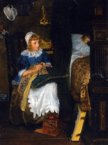  Lady Teresa Alma-Tadema In Good Hands - Art Print