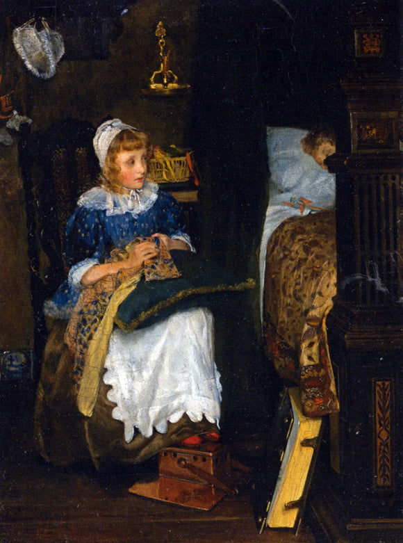  Lady Teresa Alma-Tadema In Good Hands - Art Print