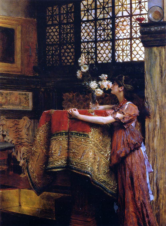  Sir Lawrence Alma-Tadema In My Studio - Art Print