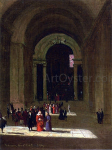  Sanford Robinson Gifford In Saint Peter's, Rome - Art Print