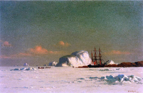  William Bradford In the Arctic - Art Print