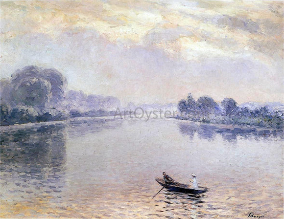  Henri Lebasque In the boat at St Pierre - Art Print