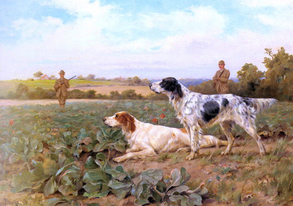  Thomas Blinks In The Field, Shooting - Art Print