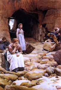  Walter Langley In The Fishing Season - Art Print