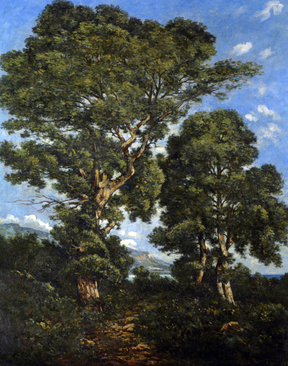  Henri Harpignies In The Forest - Art Print