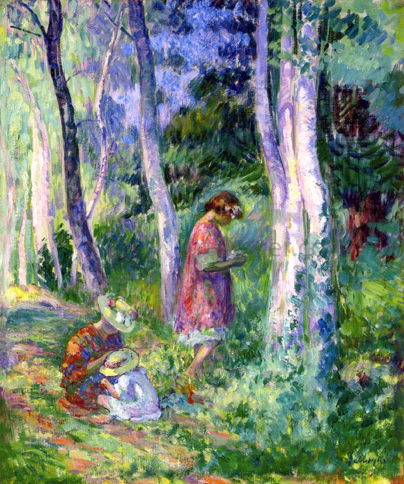  Henri Lebasque In the Forest, the Harvest - Art Print