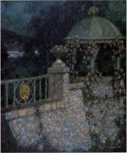  Henri Le Sidaner In the Full Moon - Art Print