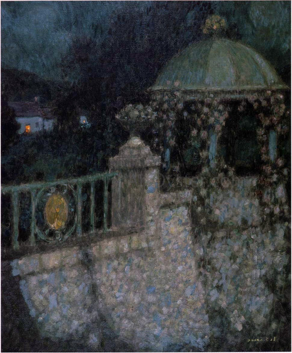  Henri Le Sidaner In the Full Moon - Art Print