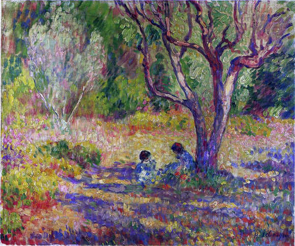  Henri Lebasque In the Garden - Art Print