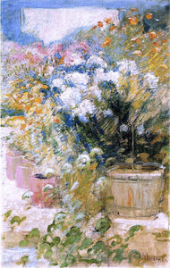  John Twachtman In the Greenhouse - Art Print