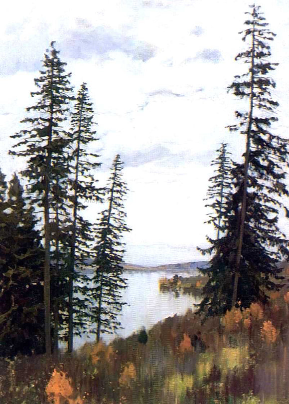  Isaac Ilich Levitan In the North - Art Print