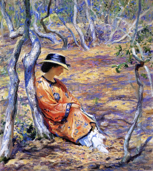  Guy Orlando Rose In the Oak Grove - Art Print