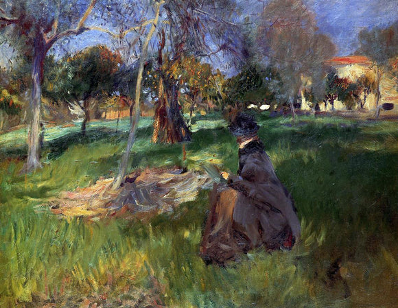  John Singer Sargent In the Orchard - Art Print