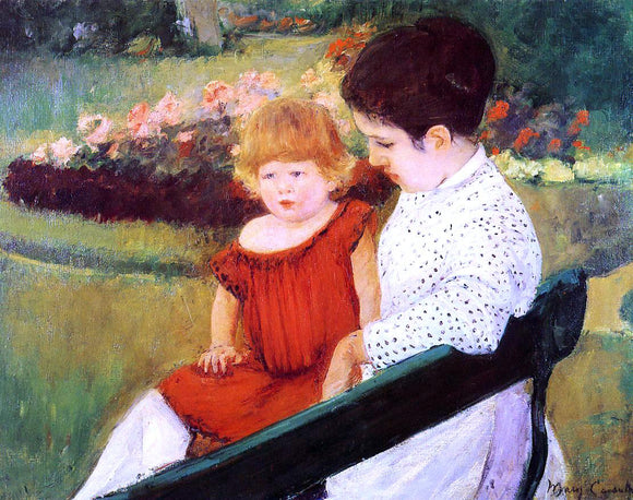  Mary Cassatt In the Park - Art Print