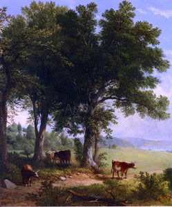  Asher Brown Durand In the Shade of the Old Oak Tree - Art Print