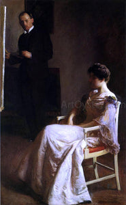  Joseph DeCamp In the Studio - Art Print