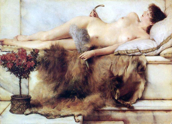  Sir Lawrence Alma-Tadema In the Tepidarium - Art Print