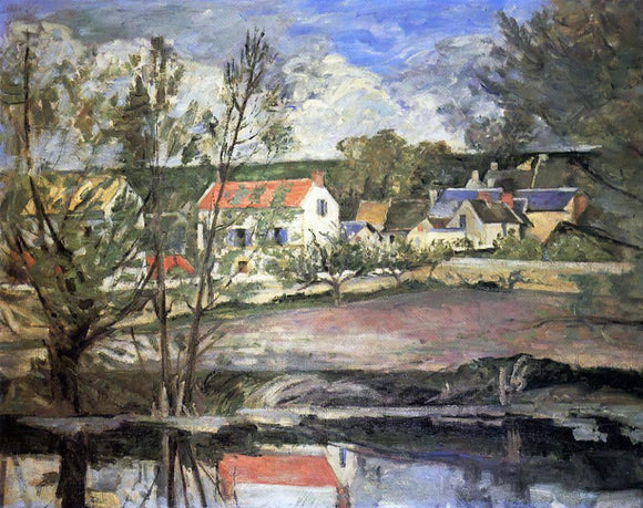  Paul Cezanne In the Valley of the Oise - Art Print