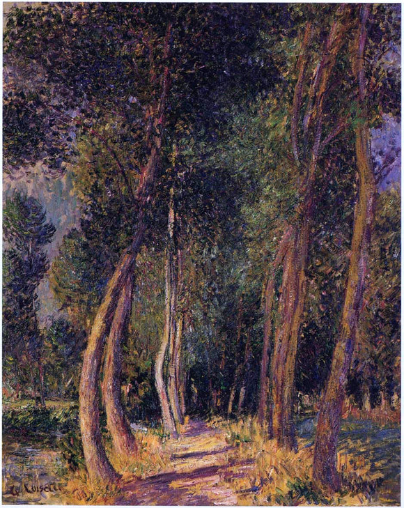  Gustave Loiseau In the Woods - Art Print